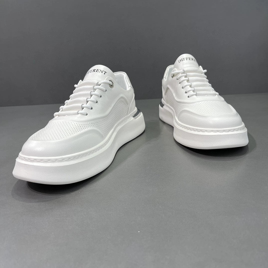 Light luxury style first layer leather casual shoes