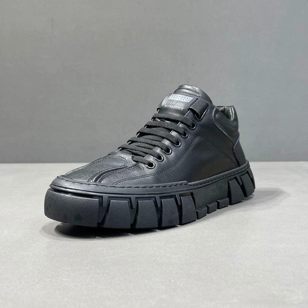 New retro British style men's mid-top sneakers